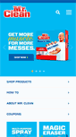 Mobile Screenshot of mrclean.com